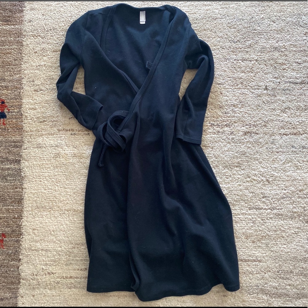 American Apparel wrap dress